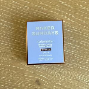 Naked Sundays CabanaGlow SPF50 Glow Serum Drops Mini Size in Bronze